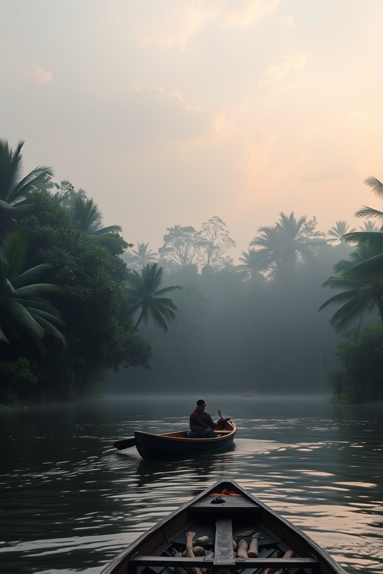 Póster: aventura en el Amazonas