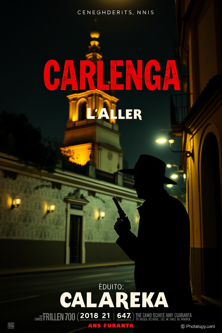Póster: thriller nocturno en Cartagena